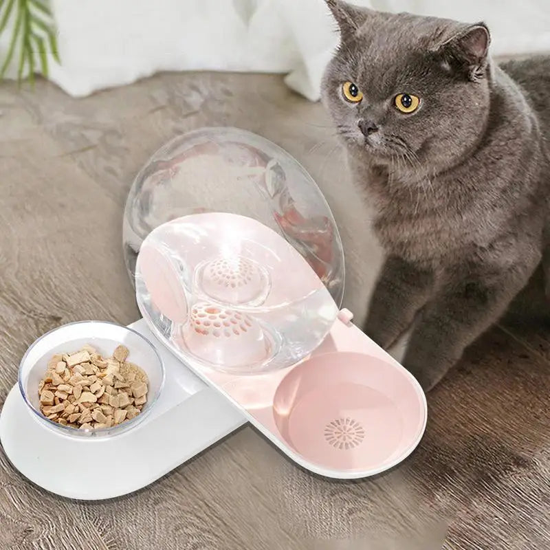 Cat Dog Water Dispenser Cat Feeder Water Bowl Container Automatic Snail Shape Drinking Fountain Cat Feeder Water Bowl Feeder