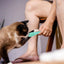 Cat Chin Brush Soft Silicone Grooming Chin Scrubber Non-Slip Multifunctional Finger Pet Supplies Cleaning Brush For Cats & Dogs