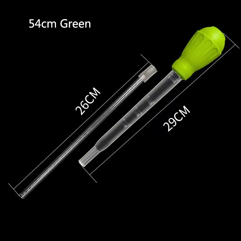 29/45/54cm Aquarium FishTank Clean Tool Pipette Fish Tank Siphon Pump Water Changer Aquarium Accessories with Extension Tube
