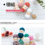 Ruyi bird warm fleece thick wool handmade DIY crochet woven golden velvet hook shoe thread wool ball