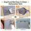 Pet Placemat Nonspill Easy to Clean Foldable Cat and Dog Feeding Mat Silicone Non-slip Waterproof Pet Mat