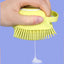 Pet Bath Brush Comfortable Super Soft Silicone Shampoo Massager Brush Comb for Dogs Cats Bathroom Dog Bath Brush Massage Gloves