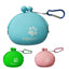 Silicone Dog Treat Pouch Dog Training Container Pet Treat Carrier Holder Puppy Treat Snack Bag with Clip Silicone Waist Bait Bag