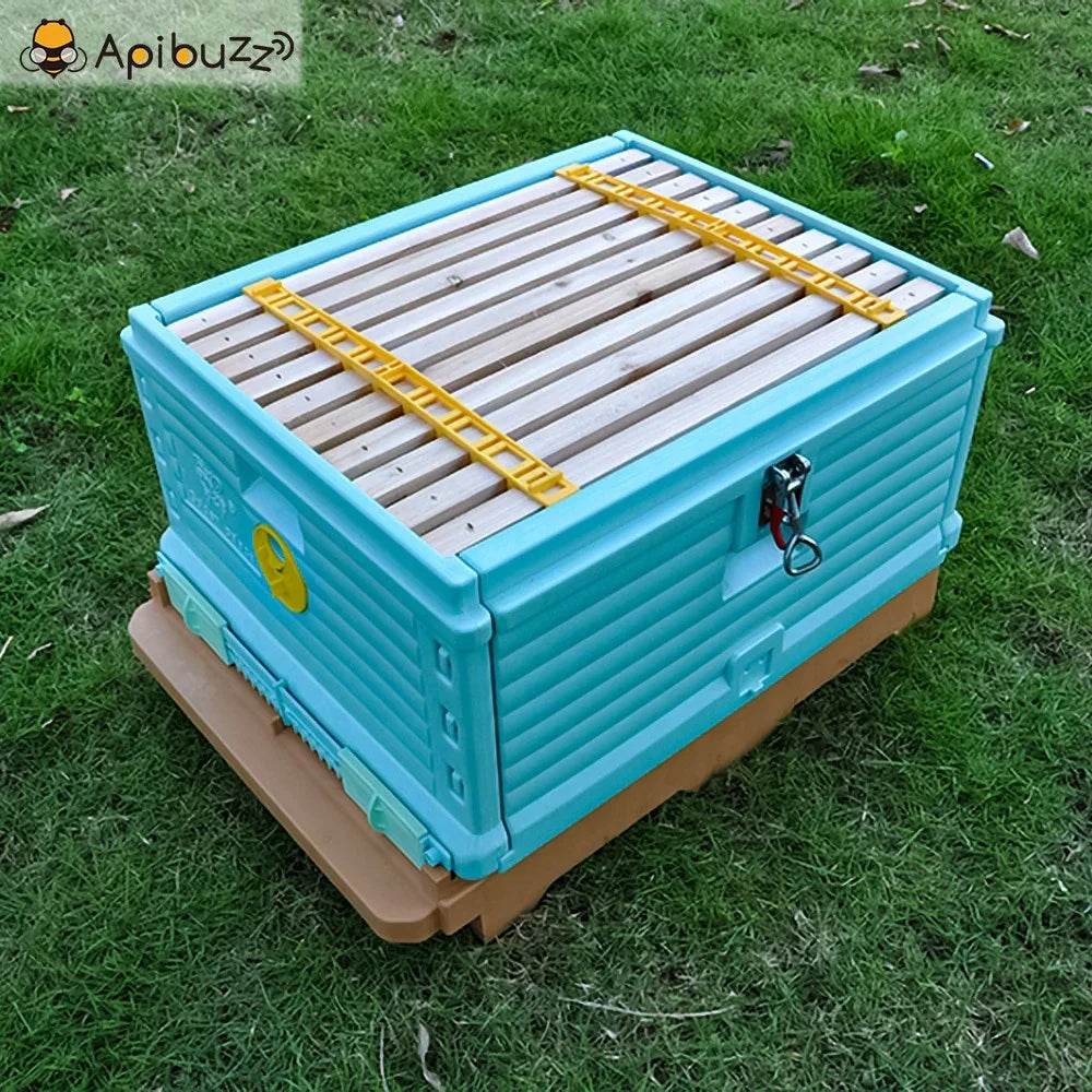 Langstroth 3-Layer 10-Frame Thermo Plastic Bee Hives for Sale - Bee Hive Box - Beekeeping Equipment Wholesale - Beehive Supplies