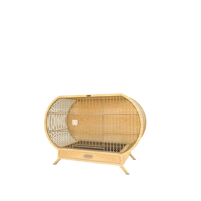 Popular luxury dog cage, small and medium-sized Shiba Inu Corgi creative modeling dog house dog cabinet, indoor kennel with toi