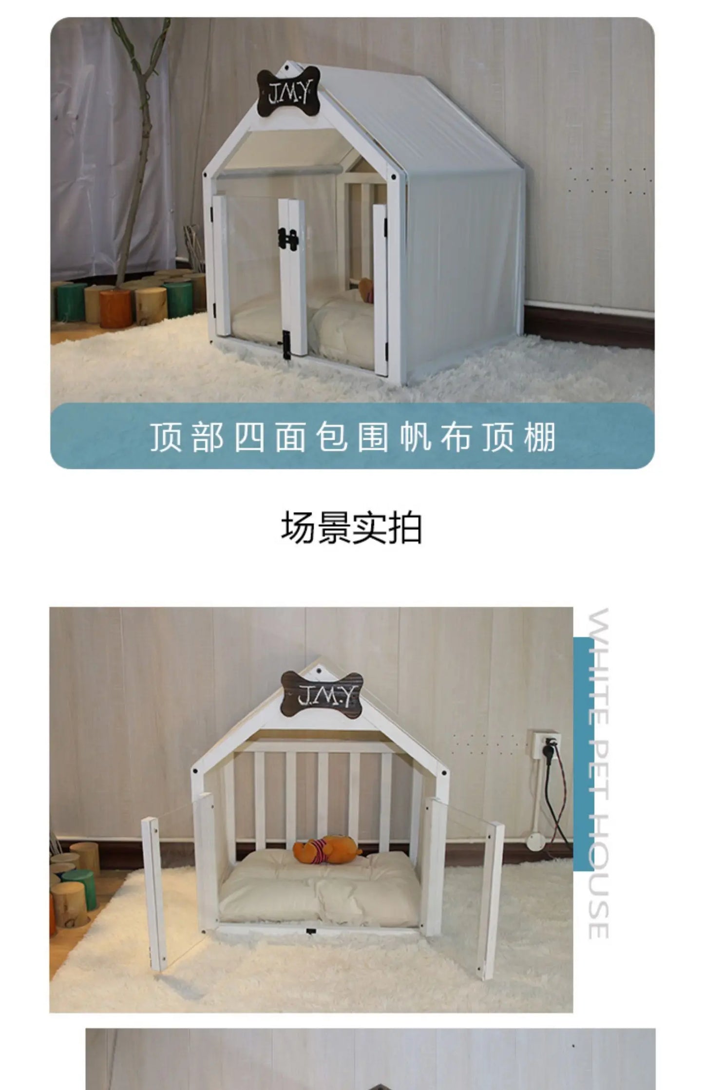 Kennel House Indoor Corgi Small Dog Teddy All Seasons Removable and Washable Cat Nest Dog House Pet Bedding