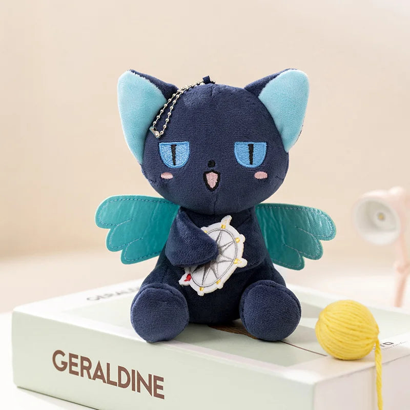 13cm Cute Cat With Wing Plush Doll Pendant Doll Beautiful Room Car Bag Decoration Pendant Opening Holiday Gift