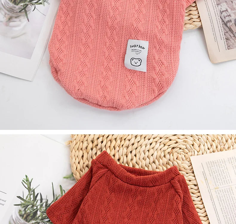 Winter Dog Sweaters For Small Dogs Sweater For Cat Chihuahua Clothing Bulldog French Sweater Pet Puppy Clothing York Cat Jumper