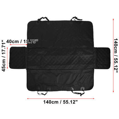 UXCELL Dog Car Seat Cover Waterproof Pet Travel Trunk Mats Dogs Protector Hammock Car Rear Back Mat Safety Accessories