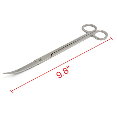 UXCELL 9.8" 10" Aquatic Plants Tweezers For Aquarium Fish Tank Aquascaping Tools Aquarium Accessories Scissors Cleaning Tools