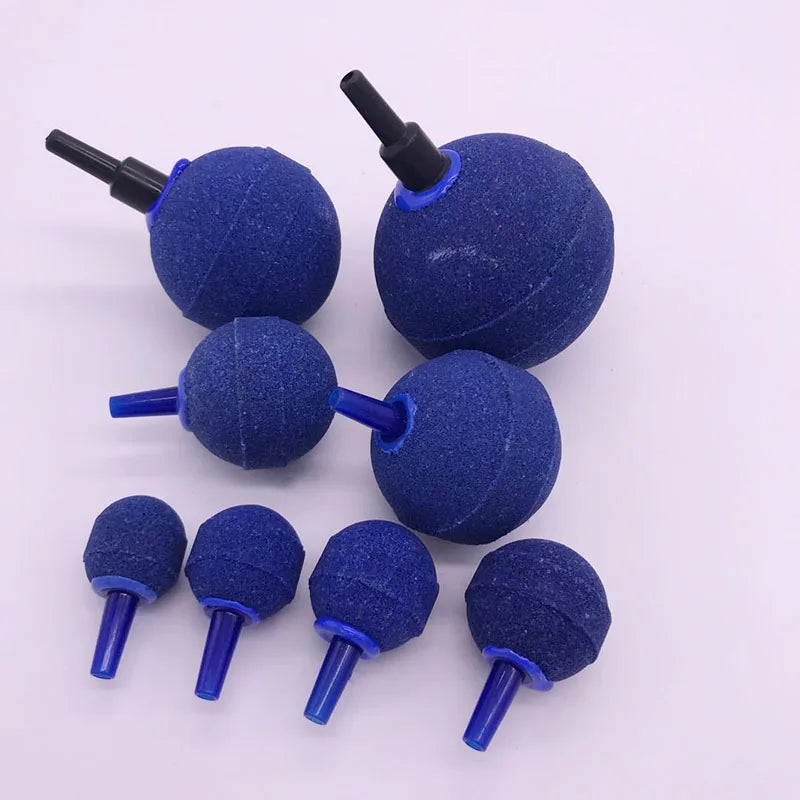 1Pcs 2cm/3cm/4cm/5cm Aquarium Round Shape Air Bubble Stone Aeration Aerator Fish Tank Pump Hydroponic Oxygen Plate Accessories