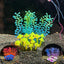 Artificial Underwater Coral Aquarium Fish Tank Simulation Decoration Aquarium Backgrounds Plants Water Flower Beautiful New