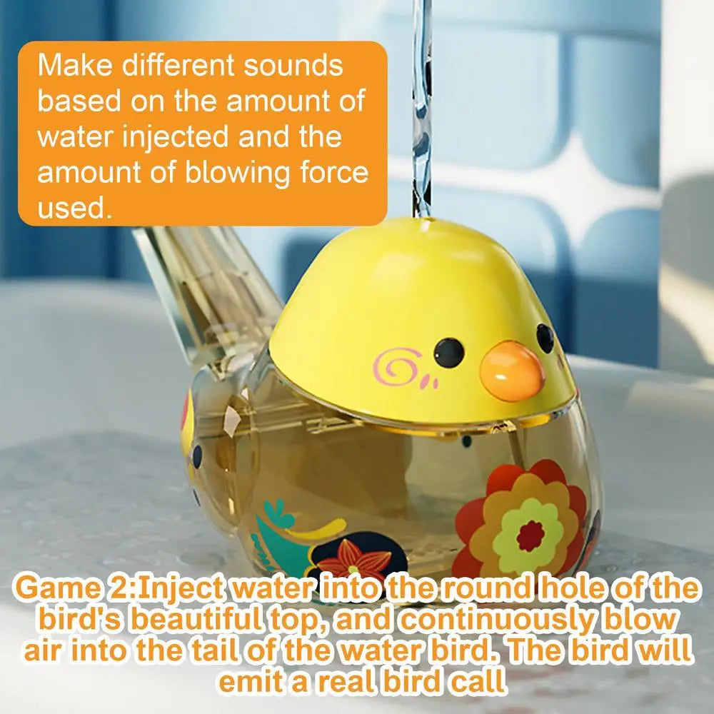 Cartoon Whistle Tide Play Fun Waterbird Plus Water Learn Bird Calls Blow Children's Musical Instrument Waterbird Whistle Toys
