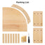 4 Pieces Cat Wall Mounted Shelves Set Corner Observation Platform with Small Jumping Platform for Kitten Climbing and Sleeping