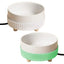 Dogs Heated Water Bowl For Pet Winter Heated Water Feeder Constant Temperature USB Rechargeable Heating Bowl Pet Accessories