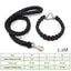 Durable Nylon Dog Collar Leash Set Traction Rope Medium Big Dog Walking Accessories Labrador Husky P-Chain Travel Pet Products