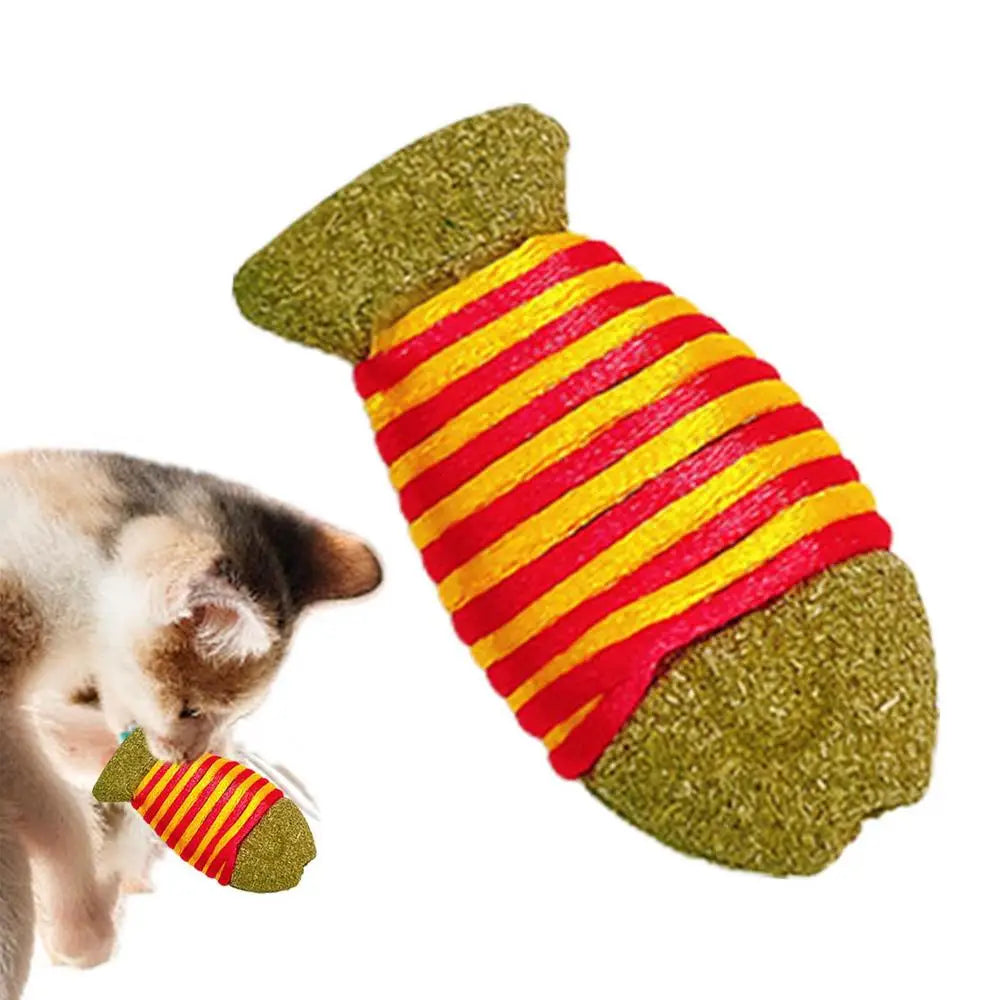 Catnip For Cat Toys Catnip Filled Cartoon Cat Teething Chew Toy Natural Catnip And Silvervine Cat Feather Kicker Toys For Indoor