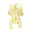 Pet Clothing Warm Cotton Dog Pajama Yellow Duck Soft Material Stretchable Dog Pajamas Onesie Pet Pjs Dogs Apparel for Small Dogs