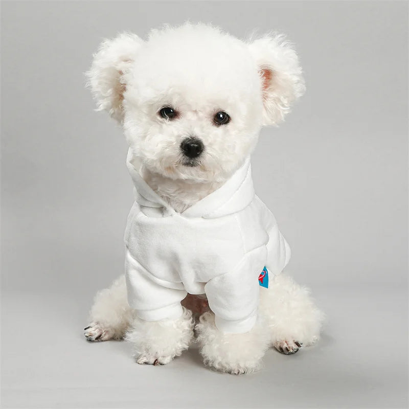 Horror Print Puppy Dog Hoodie Sweater Autumn Spring Pet Clothes for Small Dogs Chihuahua Pomeranian Pullovers mascotas Costume