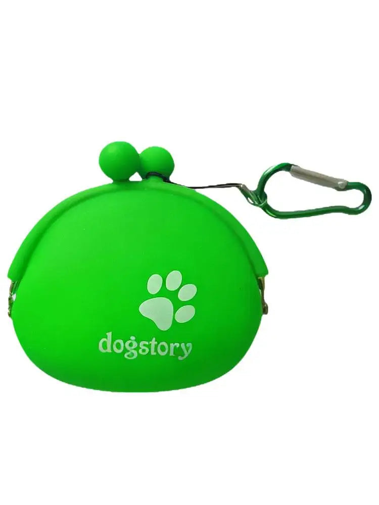 Silicone Dog Treat Pouch Dog Treat Training Pouch Dog Treat Carrier Holder Puppy Treat Snack Bag For Outdoor Walking Supply