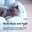 Cat Beds Petal Shaped Winter Warm Sleeping Cat Nest Soft Plush Pet Bed Dog Basket Cushion Cat Bed Cat Cushion Animal Sleeping