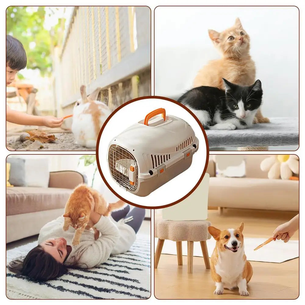 Pet Travel Carrier Pet Travel Washable Carrier Pet Travel Washable Carrier Cats Portable Stress-Free Carrier Sturdy Detachable