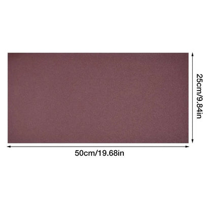20 X 10 Inch Self Adhesive Sandpaper 3PCS Dog Scratch Pad Replacement 60 80 120grit Cat Nail File Scratcher Stickyback Sandpaper