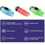 LED Safety Collar For Small And Medium Dogs - Adjustable, Flashing Glow For Night Walking