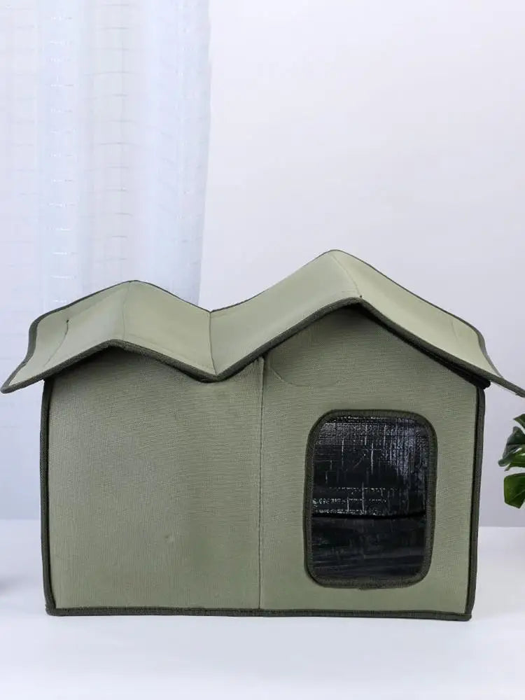 Outdoor Cat Shelter Large Winter Insulated Pet House Waterproof Detachable Cat Shelter Washable Cat Nest Pet House For Cat Dog