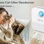 DownyPaws 4000mAh Smart Cat Odor Purifier For Cat Litter Box Deodorizer Pet Toilet Air Purifier Dog Cat Litter Deodorant
