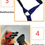 Solid Color Two-in-one Pet Car Seat Belt Nylon Lead Leash Backseat Safety Belt Adjustable Dogs Harness Collar Pet Accessories