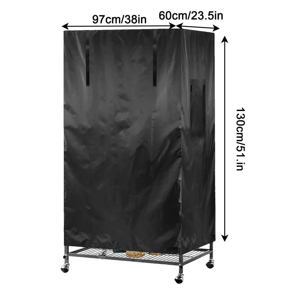 Large Universal Bird Cage Cover 51 X 38 X 23.5 Inch Pet Removable Durable Bird Cage Cover Protector Pet House Protection
