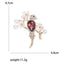 Enamel Bird Brooches for Women Rhinestone Sparrow Pins Magpie Badge Office Party Friend Gifts Accessories