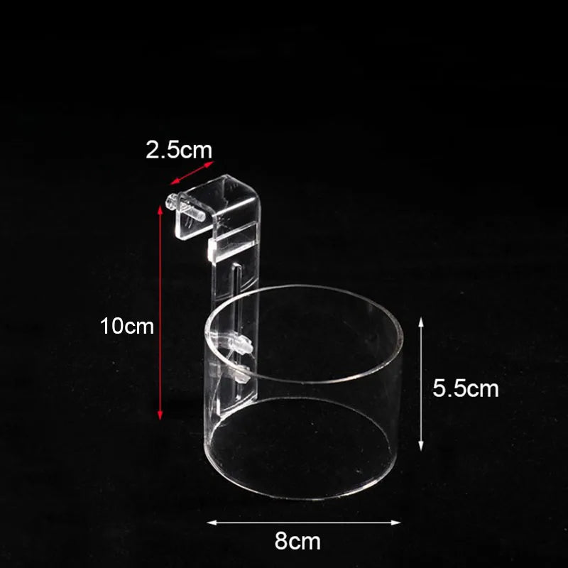 1Pcs Aquarium Feeding Ring Fish Tank Station Floating Food Tray Feeder Aquarium Accessory with Strong Suction Cup or Hook New