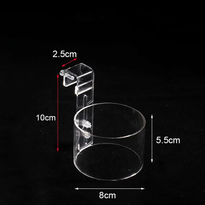 1Pcs Aquarium Feeding Ring Fish Tank Station Floating Food Tray Feeder Aquarium Accessory with Strong Suction Cup or Hook New