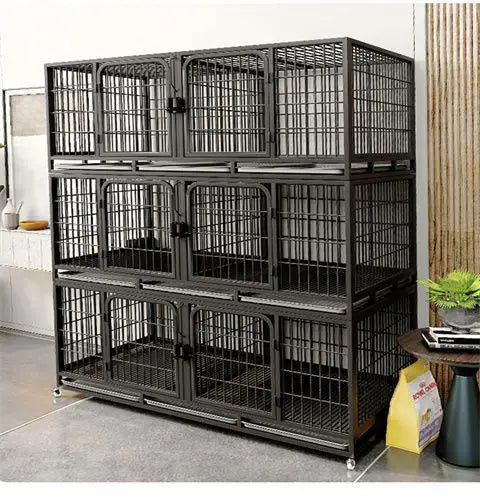 Cat cage breeding  pairingbreeding  breeding  three-layer display cage rabbit puppy