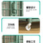 New Extra Thick Square Tube  Small Dog Cage with Toilet Indoor Family Dog House Kennel Pet Iron Cage