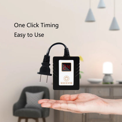 LCD Intelligence Timer Aquarium Light Timer Fish Tank Timing Socket Adjustable Aquarium Timer Controller Light Timing System