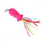 9 Pack Colorful Feather Replacement Head Funny Cat Stick Tassel Feather Feather Fishing Rod Cat Toy Set Cat Toys Interactive