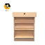 Wholesale 8 10 Frame 3 Layer New Zealand Pine red cedar Fir Wooden UK English British National Beehive Bee Hive with Metal Roof