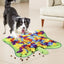 Pet Snuffle Mat Dog Foraging Mats in Turtle Shape Enrichment Toys Puppy Dog Feeding Mat  Treat Dispenser Slow Feeding Blanket