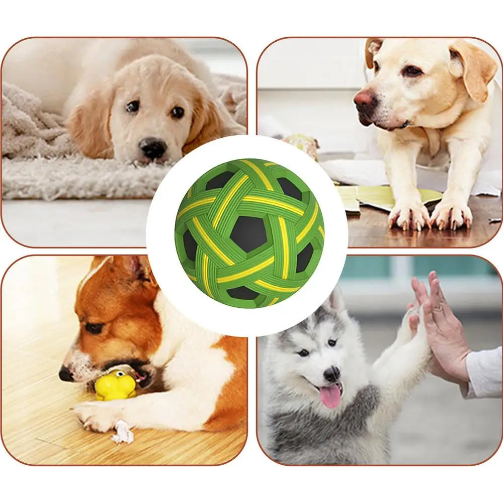 Dogs Bouncing Ball Toys Pet Interactive Cat Ball Toy Dog Chew Toys For Indoor And Outdoor Dogs Puppy Training