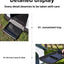 Outdoor kennel with toilet, sun protection in summer, universal in all seasons, outdoor rain-proof dog house, warm in winter, s