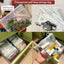 Clear Zipper Storage Bag Durable Travel Storage Bag Socks Stationery jewelry bag Waterproof Zipper Lock Self Seal Portable bag