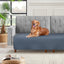 Waterproof Dog Bed Cover Gray Pet Blanket with Anti-Slip Back for Furniture Bed Couch Sofa Reversible Pet Sofa Cover Mattress