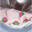 6pcs Nylon Laundry Ball Washing Machine Decontamination Ball Fur Lint Sticking Dedusting Roller Pet Hair Removal Ball in Laundry
