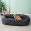 Large Kennel Pet Pad Human Dog Bed Winter Warm Pet Supplies Removable and Washable Sofa Lazy Can Sleep and Lie Down