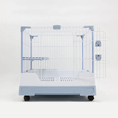 wholesale cheap large metal wire pet rabbit transport cage