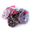 Dog Hat with Ear Holes for Outdoor Sun Protection Floral Dog Cap Female Summer Pet Visor Sunbonnet Adjustable for Girl Puppies