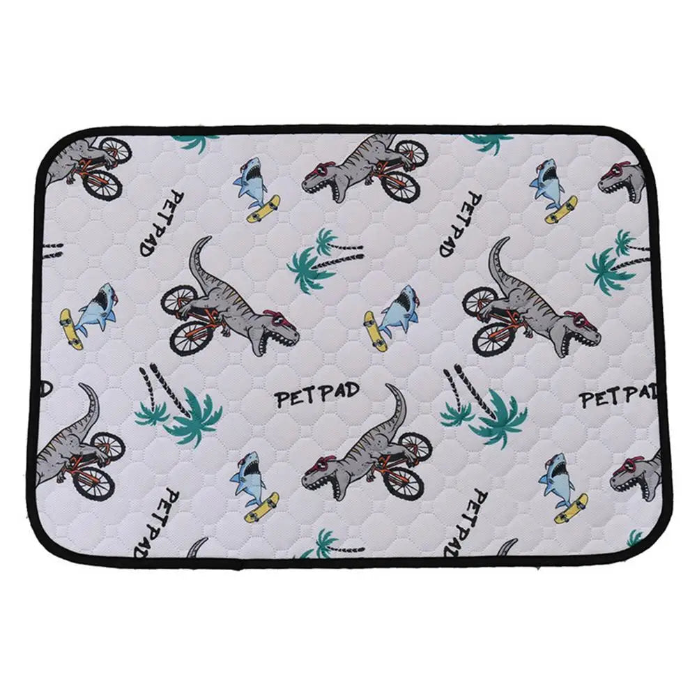 Dog Pee Mat Super Absorbent Pet Mat Blanket Pet Cat Training Pads Reuse Dog Potty Pads Anti-Slip Bottom Dogs Potty Training Mat